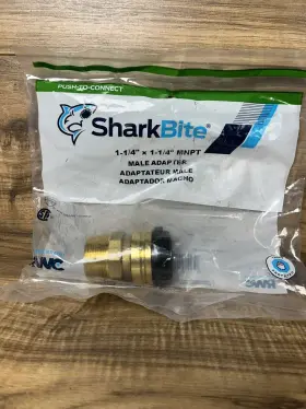 UXL113532M SHARKBITE Mnpt Push Male Adapter