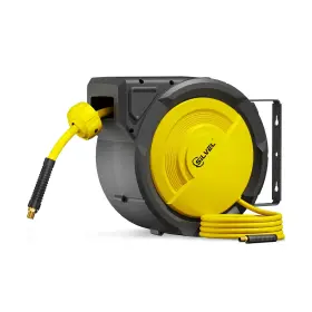 Silvel Kf100354us-03fry-001 Retractable Air Hose Reel 3/8 In X 80ft Hybrid Max 300... Fast Ship Silvel Kf100354us-03fry-001 Retractable Air Hose Reel 3/8 In X 80ft Hybrid Max 300... Fast Ship