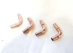 Sioux Chief 642X2 1/2 Inch X Pex Elbows - Copper Crimp Usa