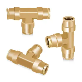 S-T-T01 SIPTENK Dot Air Fittings Od Tube Tee