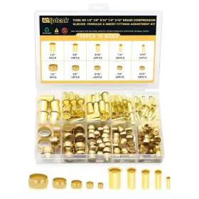 SAE-J1587 SIPTENK Compression Ferrules Inserts Tube Od