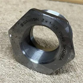 Skorea Sa105w Stainless Steel Hex Reducing Bushing 2 X 1-1/4 In Npt Skorea Sa105w Stainless Steel Hex Reducing Bushing 2 X 1-1/4 In Npt