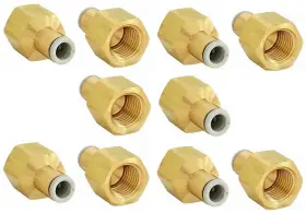 KQ2F06-03A SMC Pack Pneumatic Tube Npt Female Push Connect