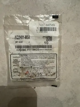 KQ2H01-M5A SMC Push Connect Tube Fitting Male Connector #2