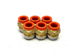 KQ2S13-37AS SMC Hex Head Connector Fitting Touch Npt