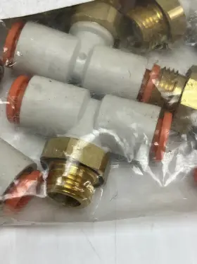 KQ2T07-34AP SMC Male Branch Tee Tube Mnpt Seal #2