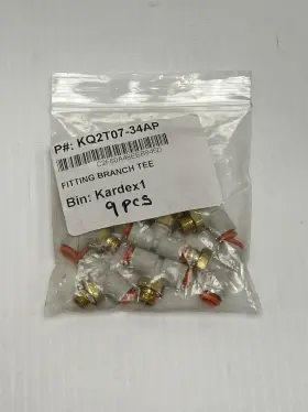 KQ2T07-34AP SMC Male Branch Tee Tube Mnpt Seal
