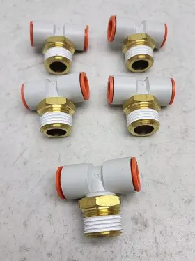 KQ2T13-35AS SMC Male Branch Tee Push Connect Npt