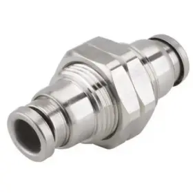 KQG2E06-00 SMC Tube Bulkhead Union
