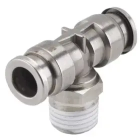 KQG2T09-N02S SMC Tube Mnpt Male Branch Tee