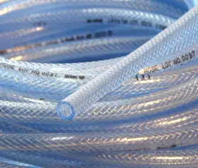 4316523910 High Pressure Braided Pvc Tubing Hose Braid Reinfo
