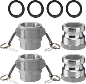 10914289 SPARKWHIZ Camlock Cam Groove Hose Fittings Gl