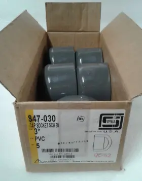 847-030 SPEARS Cap Socket Pvc Box