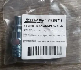 30E718 SPEEDAIRE Hose Coupling Fitting Mnpt