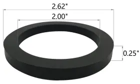 759833000403 SPRINGSPRAY Pack Camlock Gaskets Fitting Cam Gro #2