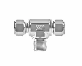 ISSG4MBT4 SSP GRIPLOK Tube Mnpt Male Branch Tee ISSG4MBT4 SSP GRIPLOK Tube Mnpt Male Branch Tee