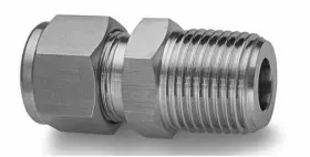 ISSD8MC12 SSP Tube Od Mnpt Male Connector Fitting Duolok