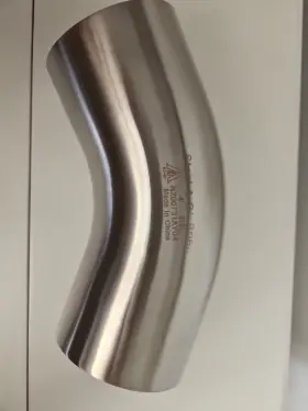 L2KS-4-7-316 STEEL OBRIEN Butt Weld Sanitary Elbow
