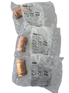 PF-01093 STREAMLINE Copper Press Fitting Reducing Coupling