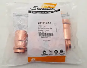 PF-01343 STREAMLINE Pck Fitting Reducer Press