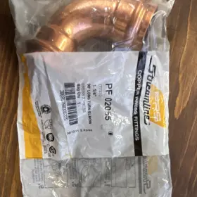 PF02055 STREAMLINE Mueller Copper Press Fitting Turn Elbow