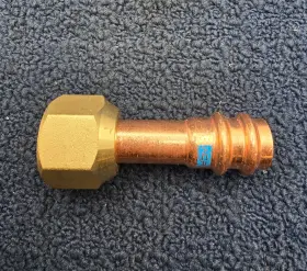 RP15729 STREAMLINE Mueller Acr Copper Press Flare Adapter