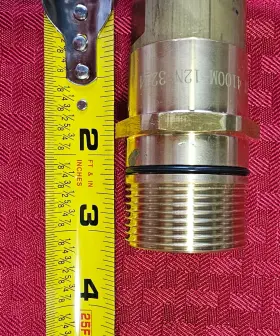 4100-12N SUMMIT HYDRAULICS Npt Line Wing Nut Hydraulic Male