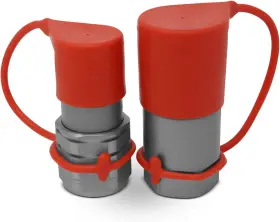 FF12-08S-SET SUMMIT HYDRAULICS Flat Hydraulic Connect Coupler #3