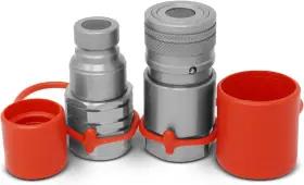 FF12-08S-SET SUMMIT HYDRAULICS Flat Hydraulic Connect Coupler