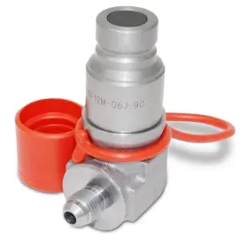 FF12M-06J-90 SUMMIT HYDRAULICS Flat Hydraulic Connect Coupler