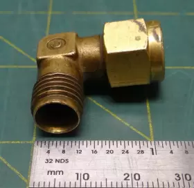 B-400-2-6 SWAGELOK Elbow Pipe Fitting Tube Od Male Npt #2
