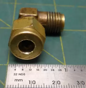 B-400-2-6 SWAGELOK Elbow Pipe Fitting Tube Od Male Npt #3