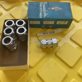 S-1210-6 SWAGELOK Tube Union Compression Fitting Steel
