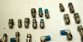 SS-316 SWAGELOK Steel Compression Fitting #3