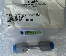 SS-4-WVCR-6-DF-G93 SWAGELOK Joint Fitting Vacuum