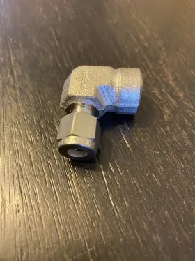 SS-400-8-4 SWAGELOK Steel Tube Fnpt Elbow Connector #3
