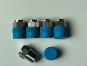 SS-6-P-RT SWAGELOK Pipe Fitting Plug Male Tapered Thread