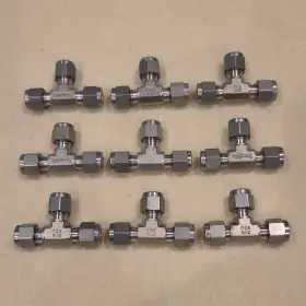 SS-6-TEE SWAGELOK Steel Compression Fitting