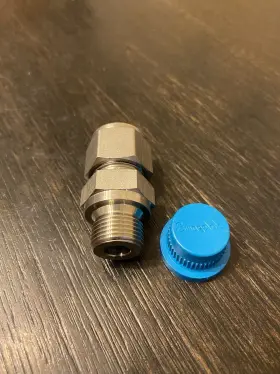 SS-810-1-6RS SWAGELOK Steel Fitting Tube Bsp Connector #2
