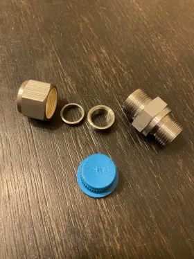 SS-810-1-6RS SWAGELOK Steel Fitting Tube Bsp Connector