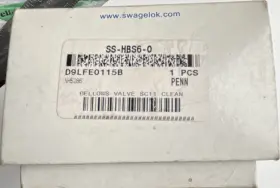 SS-HBS6-0 SWAGELOK Compression Fitting Bellows Valve Clean