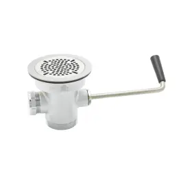 B-3952-XS TS BRASS Waste Drain Valve Twist Handle