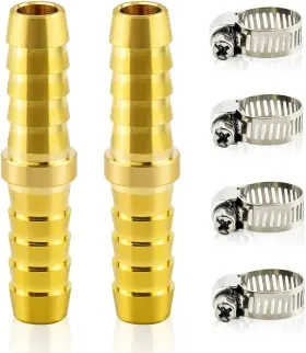 BRASS-3-8 TAILONZ PNEUMATIC Union Barbed Barb