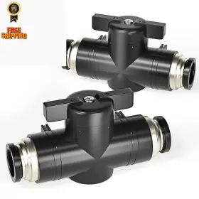 BVU-8 TAILONZ PNEUMATIC Od Ball Valve Air Flow Meter Control