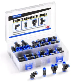 PU-1-8 TAILONZ PNEUMATIC Od Push Connect Fittings