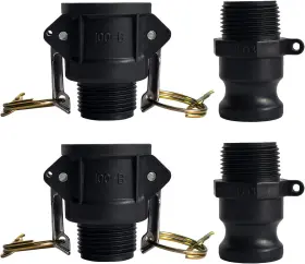711182017600 TALEGEN Camlock Cam Groove Hose Fitting Kit