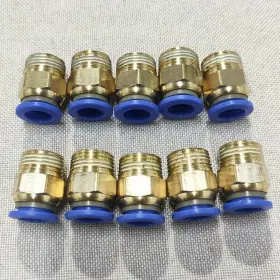 709345321114 TEAMWILL Od Tube Npt Pneumatic Fitting Push Air
