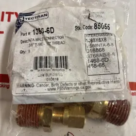 1368-6D TECTRAN Nta Male Connector Tube Thread