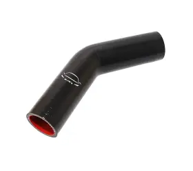 TEN-SH-45DG-1.5-BK TENKEAUTO Reinforced Elbow Silicone Hose