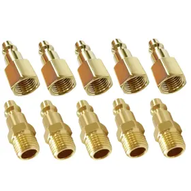 735851987315 THROOHILLS Air Hose Fittings Connect Npt